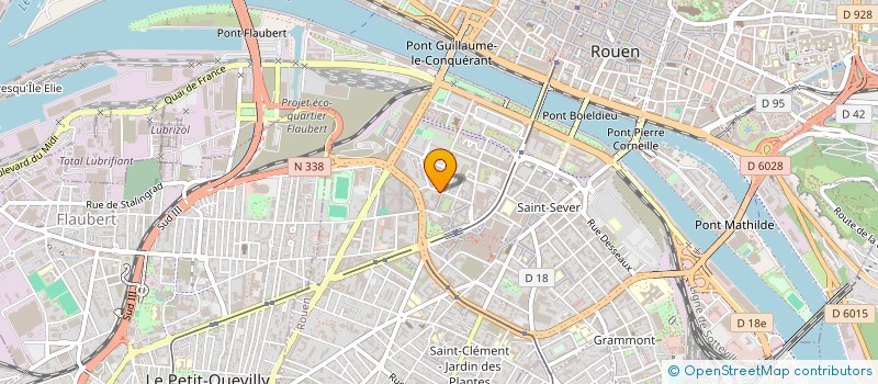 localisation de l'entreprise MONSIEUR MODOU FAYE  ROUEN