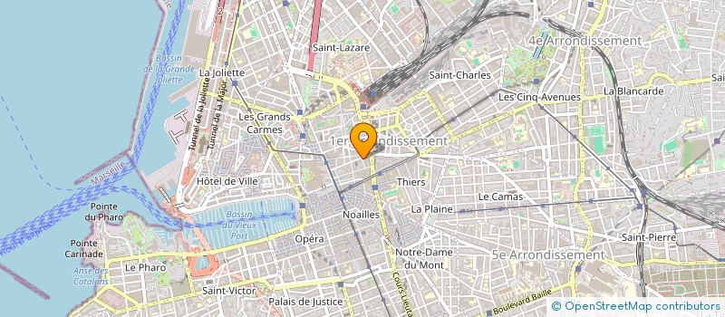 localisation de l'entreprise MONSIEUR MODOU GUEYE  MARSEILLE