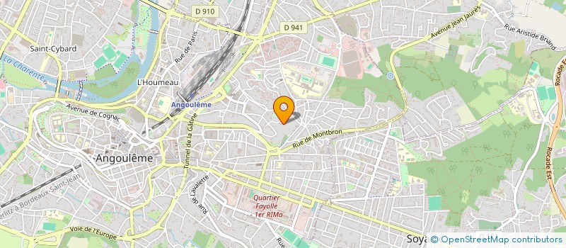 localisation de l'entreprise MONSIEUR MODOU LO à ANGOULEME