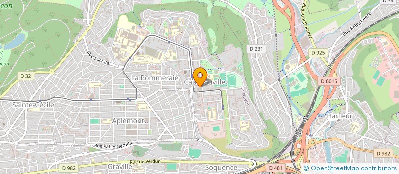 localisation de l'entreprise MONSIEUR MODOU MBAYE  LE HAVRE