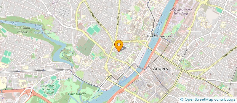 localisation de l'entreprise MONSIEUR MODOU MBOUP  ANGERS