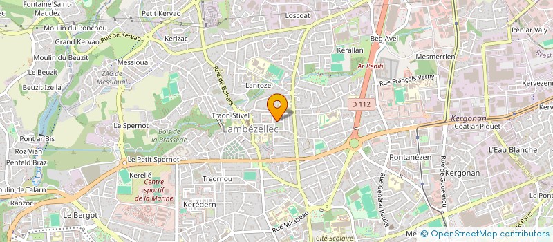 localisation de l'entreprise MONSIEUR MODOU SOW à BREST