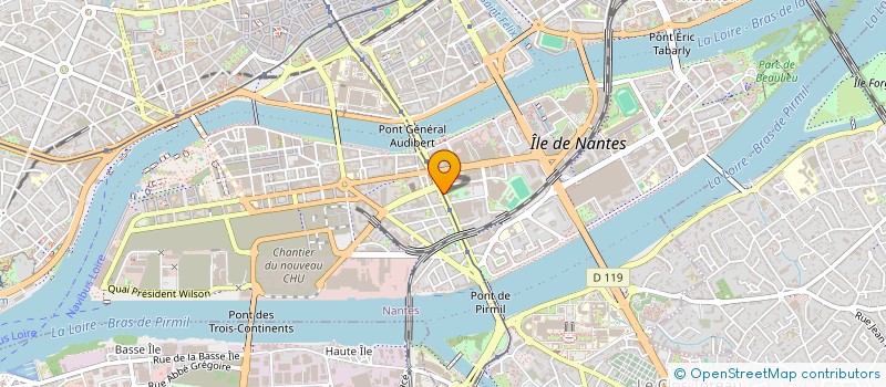 localisation de l'entreprise MONSIEUR MODOU WAGNE à NANTES
