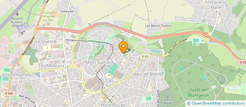 localisation de l'entreprise MONSIEUR MODY FOFANA  LE HAVRE