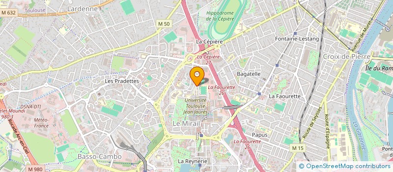 localisation de l'entreprise MONSIEUR MODY KANTE à TOULOUSE