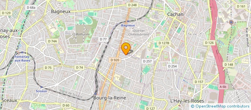 localisation de l'entreprise MONSIEUR MODY TIRERA à BOURG-LA-REINE