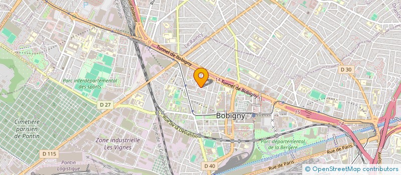 localisation de l'entreprise MONSIEUR MODY TRAORE à BOBIGNY