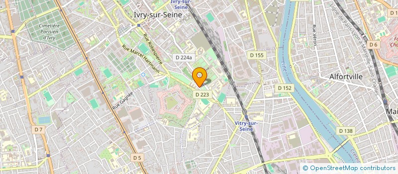 localisation de l'entreprise MONSIEUR MODY TRAORE  IVRY-SUR-SEINE