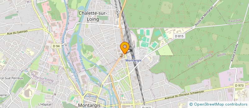 localisation de l'entreprise MONSIEUR MOEEN MAROOFKHEL  MONTARGIS