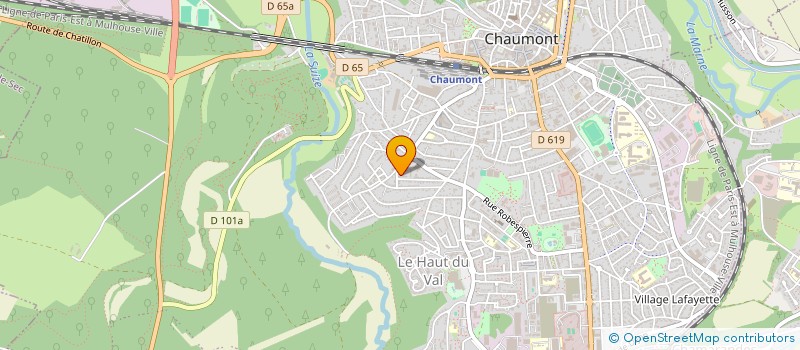localisation de l'entreprise MONSIEUR MOEENKHAN AMIRI à CHAUMONT