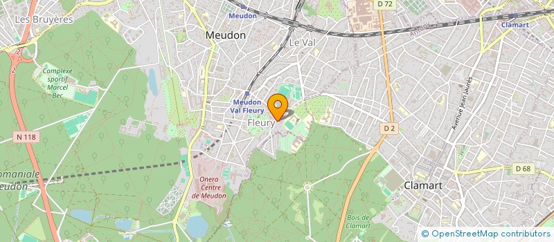 localisation de l'entreprise MONSIEUR MOETAZ BEN AMARA à MEUDON