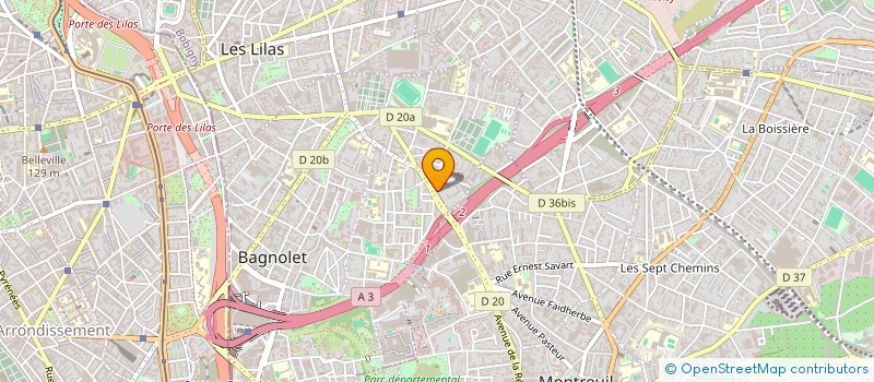 localisation de l'entreprise MONSIEUR MOEZ AISSINE  PARIS