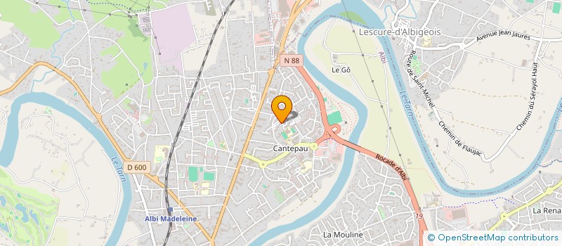 localisation de l'entreprise MONSIEUR MOEZ AMRI à ALBI