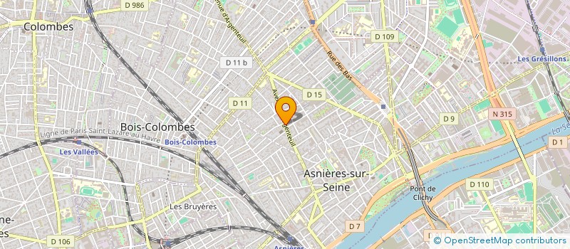 localisation de l'entreprise MONSIEUR MOEZ AZOUZI à ASNIERES-SUR-SEINE