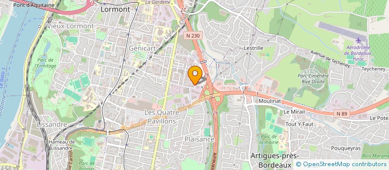 localisation de l'entreprise MONSIEUR MOEZ BARHOUMI  LORMONT