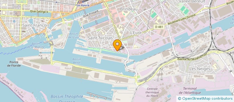 localisation de l'entreprise MONSIEUR MOEZ BEN AMMAR à LE HAVRE