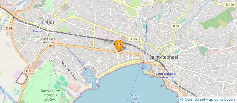 localisation de l'entreprise MONSIEUR MOEZ BEN ISSAOUI à FREJUS