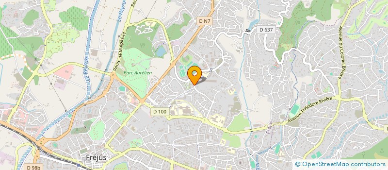 localisation de l'entreprise MONSIEUR MOEZ BEN SAIDANE  FREJUS