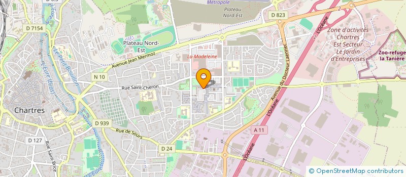 localisation de l'entreprise MONSIEUR MOEZ BRAOULIA à CHARTRES
