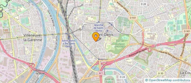 localisation de l'entreprise MONSIEUR MOEZ ELHAMAIDA  SAINT-DENIS