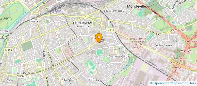 localisation de l'entreprise MONSIEUR MOEZ FALAH à CAEN