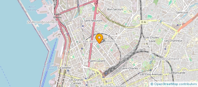 localisation de l'entreprise MONSIEUR MOEZ GAALOUL  MARSEILLE