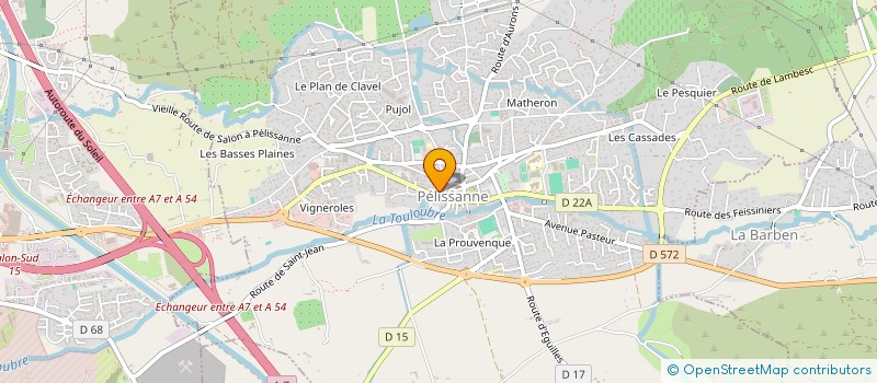 localisation de l'entreprise MONSIEUR MOEZ KACEM à PELISSANNE