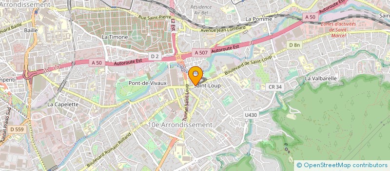localisation de l'entreprise MONSIEUR MOEZ MAGOURI à MARSEILLE