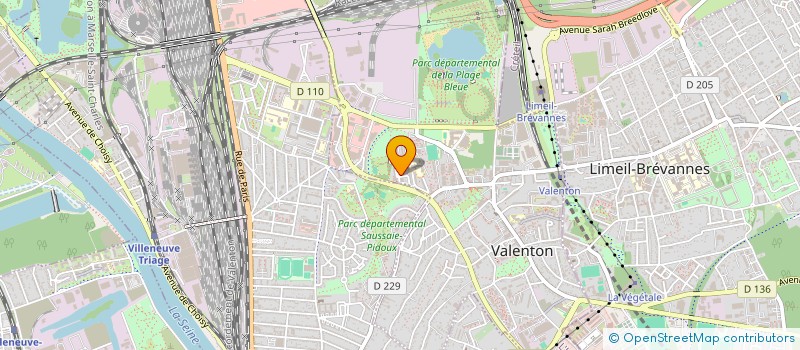 localisation de l'entreprise MONSIEUR MOEZ MEZDARI  VALENTON