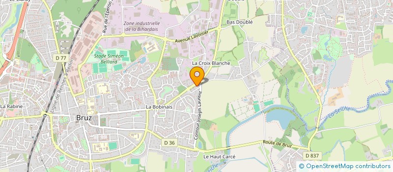 localisation de l'entreprise MONSIEUR MOEZ MOKRANI OMRANI à BRUZ