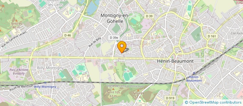 localisation de l'entreprise MONSIEUR MOEZ REZGUI  MONTIGNY-EN-GOHELLE