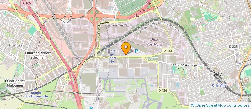 localisation de l'entreprise MONSIEUR MOEZ RJILI  ORLY