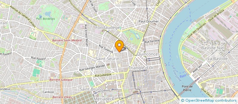 localisation de l'entreprise MONSIEUR MOEZ SAFI  BORDEAUX