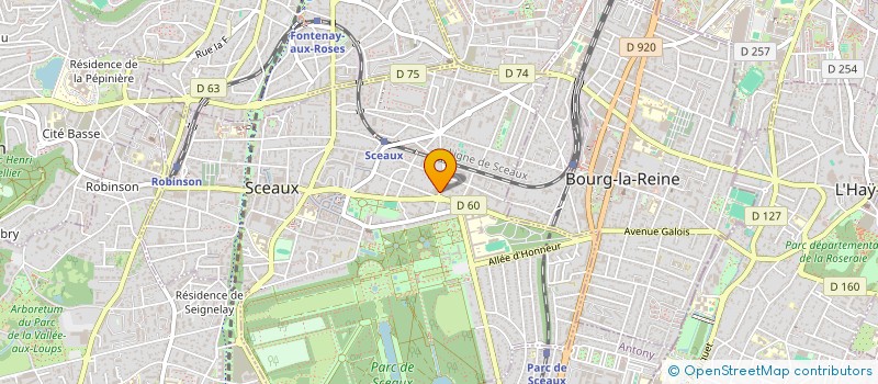 localisation de l'entreprise MONSIEUR MOEZ SOUSSI à SCEAUX
