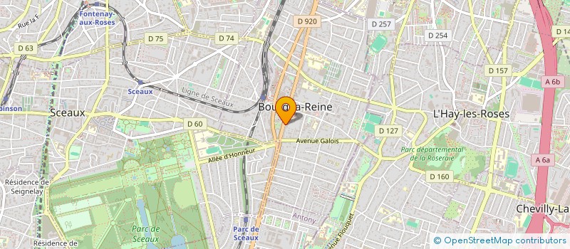 localisation de l'entreprise MONSIEUR MOEZ TLILI à BOURG-LA-REINE