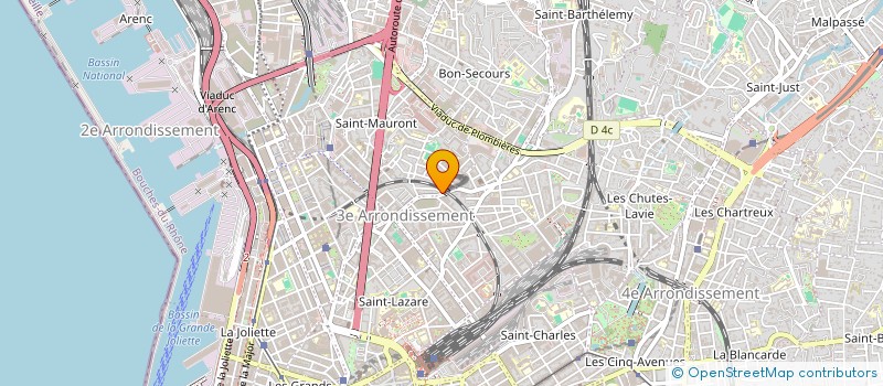 localisation de l'entreprise MONSIEUR MOEZ TOUNEKTI à MARSEILLE