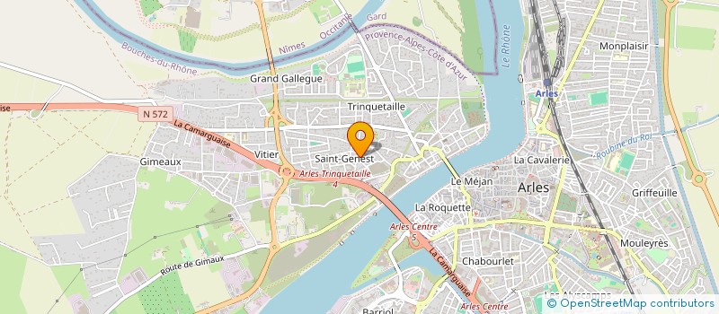 localisation de l'entreprise MONSIEUR MOFADAL AJENOUI  ARLES