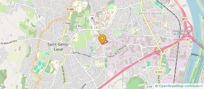 localisation de l'entreprise MONSIEUR MOGJAHED RAMADAN ADAM  SAINT-GENIS-LAVAL