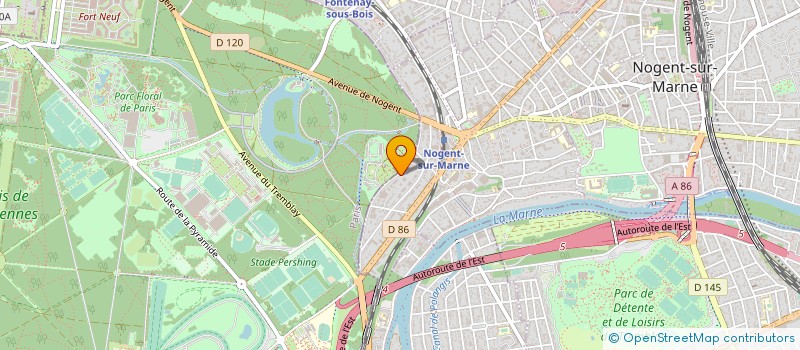 localisation de l'entreprise MONSIEUR MOH KACED à NOGENT-SUR-MARNE