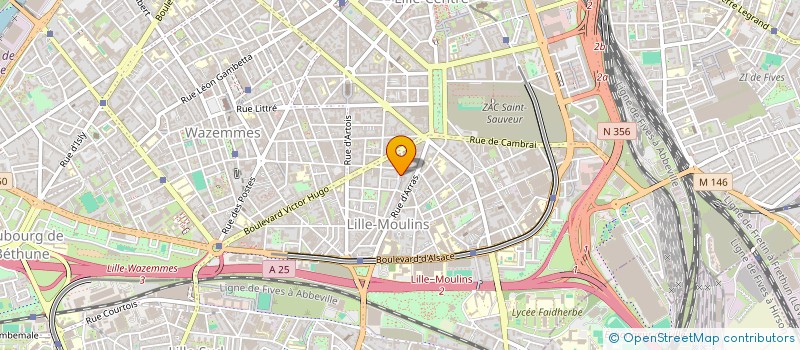 localisation de l'entreprise MONSIEUR MOH-SAID MERFED à LILLE