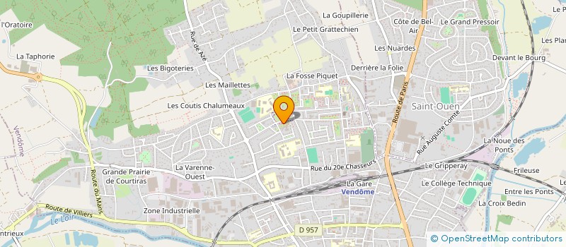 localisation de l'entreprise MONSIEUR MOHA GHOUCHT à VENDOME