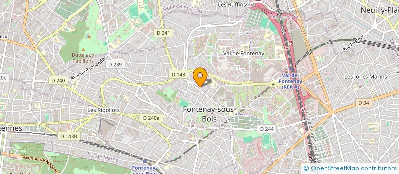 localisation de l'entreprise MONSIEUR MOHA LAMZOURI à FONTENAY-SOUS-BOIS