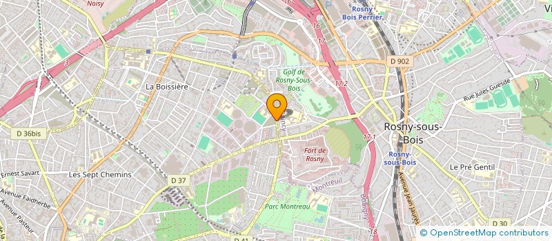 localisation de l'entreprise MONSIEUR MOHA MAALI à MONTREUIL