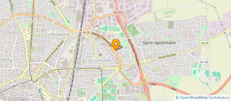 localisation de l'entreprise MONSIEUR MOHA OUISSADEN  DIJON