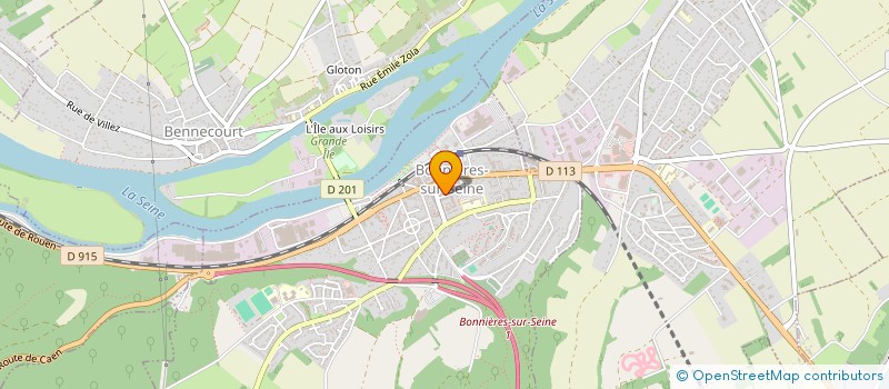 localisation de l'entreprise MONSIEUR MOHAD AMIRA  BONNIERES-SUR-SEINE