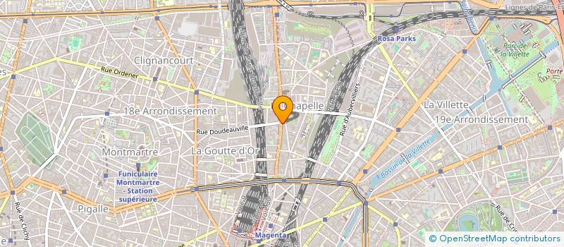 localisation de l'entreprise MONSIEUR MOHADEB MELVIN  PARIS