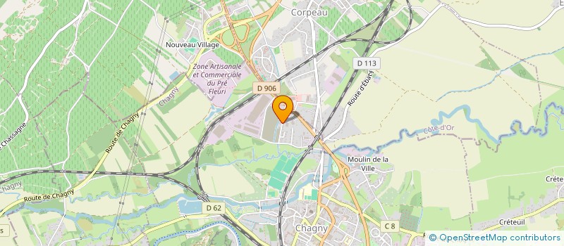 localisation de l'entreprise MONSIEUR MOHADIBE SAADAOUI  CHAGNY