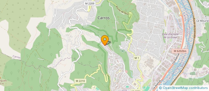 localisation de l'entreprise MONSIEUR MOHAIZE MATHLOUTHI à CARROS