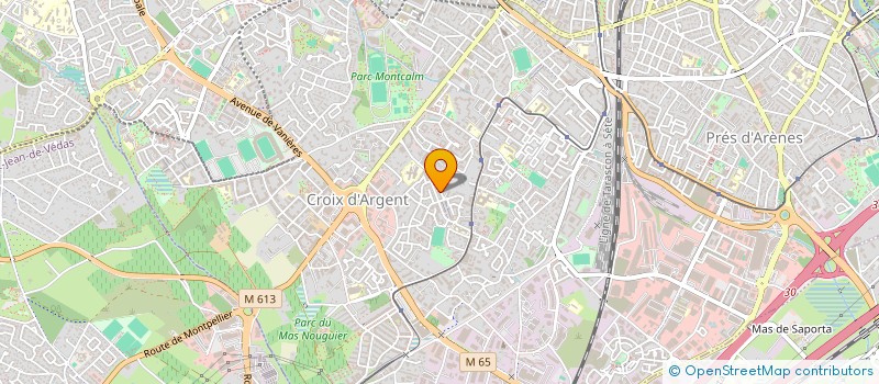 localisation de l'entreprise MONSIEUR MOHAMAD ABAS à MONTPELLIER