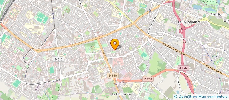 localisation de l'entreprise MONSIEUR MOHAMAD ABOU NABOUT à ANGERS